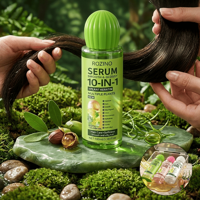 Plant-Based Keratin Shampoo & Conditioner Set