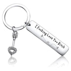 Funny Best Friend & Couple Keychain