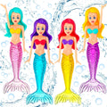 TYIIPLUS™ Colorful Mermaid Dive Toys Set (4-Pack)