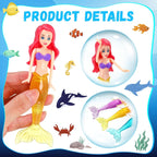 TYIIPLUS™ Colorful Mermaid Dive Toys Set (4-Pack)