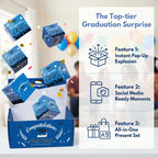 2026 Graduation Surprise Pop-Up Gift Box – Exploding Money Box & Celebration Gift Set