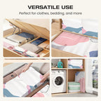 No-Pump Vacuum Storage Compression Bags