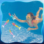 TYIIPLUS™ Colorful Mermaid Dive Toys Set (4-Pack)