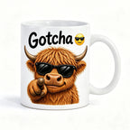 Funny Highland Cow Coffee Mug (11oz)