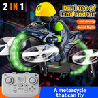 2 in 1 Flying Motorbike – Land & Air Dual Mode RC Motorcycle