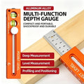 Multifunctional Marking Level Ruler