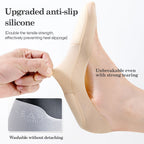 Women's Thickened Sponge-Soled Boat Socks - Sweat-Absorbent, Shock-Proof, Anti-Slip, and Invisible