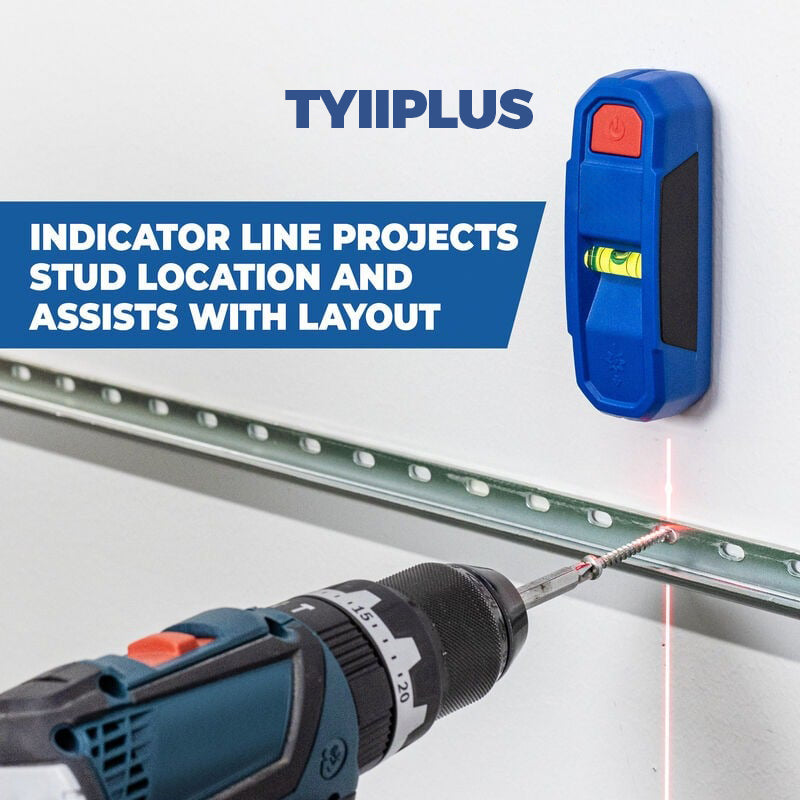 🔧 Magnetic Stud Finder with Laser-Mark