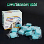 Washing Machine Cleaner Descaler - Deep Cleaning Tablets For HE Front Loader & Top Load Washer
