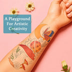 Temporary Tattoo Sketchbook – Tattoo Design Drawing Book