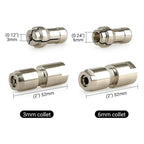 ⚙️Angle Grinder Conversion Kit 🔧 3mm/6mm Dual Collet – Universal Straight Grinder Adapter for Carving & Polishing