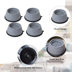 4PCS Anti-Vibration Washer & Dryer Pads