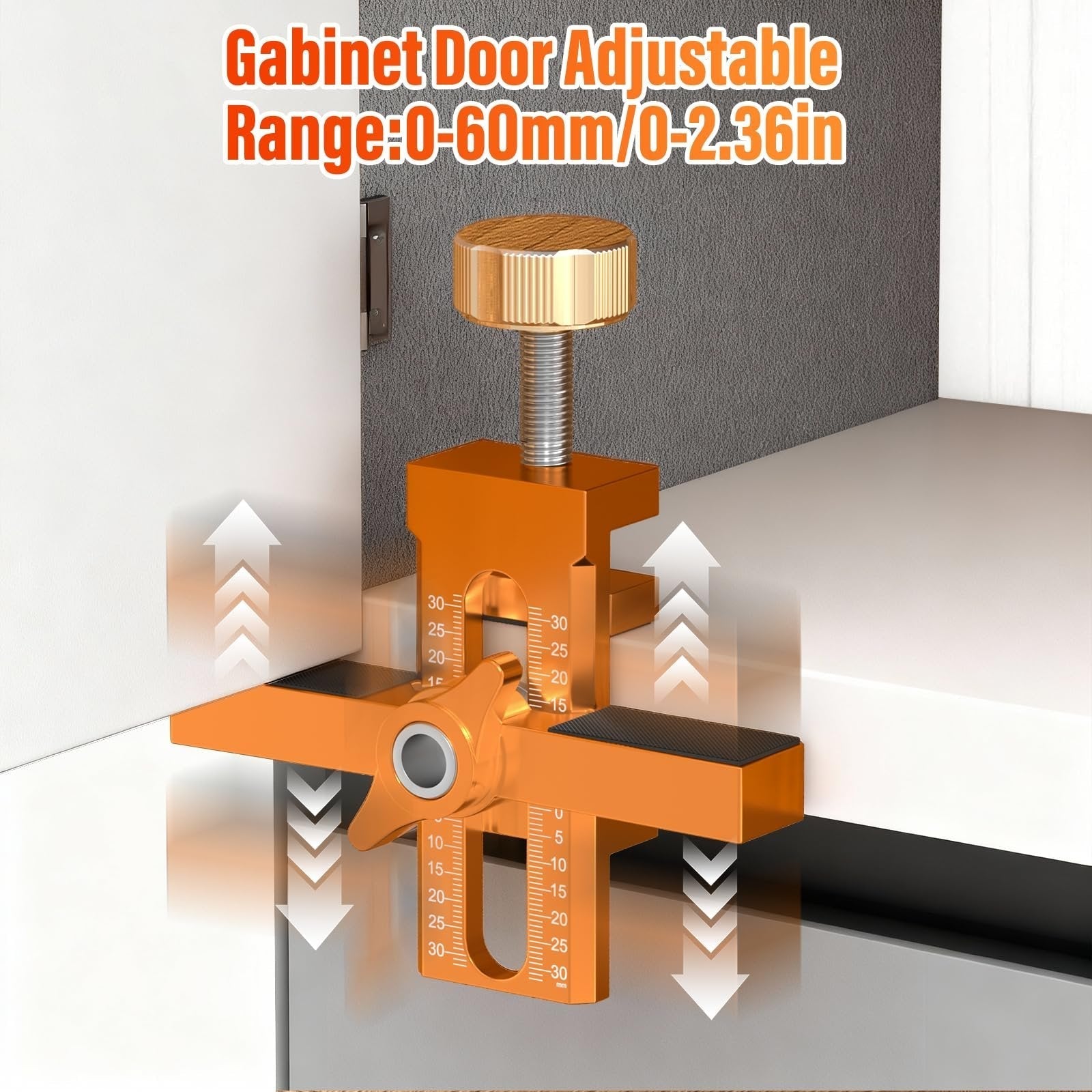 Multifunctional Cabinet Door Installation Aid