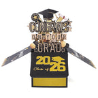 🎓Graduation Pop Up Card 2026 - 3D Happy Graduation Card with Envelope💌