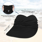 Women's UPF 50+ UV Protection Sun Visor Hat