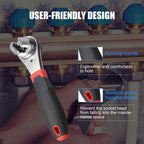 🔧Adjustable Ratchet Wrench Kit for 6-22mm Screw