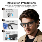 LED Light Blocking Stickers for Smart Glasses – Discreet Privacy Cover