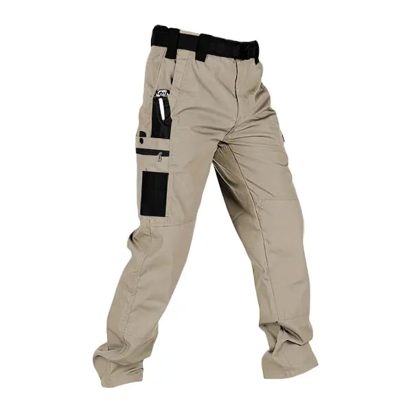 Men's Solid Color Tactical Work Pants