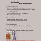 Creative Ring Buckle Windproof Reinforced Umbrella – Automatic Folding Sun & Rain Umbrella