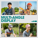 🧢 2 Pack Breathable Skull Cap for Men | Lightweight Sweat-Wicking Head Wrap & Helmet Liner for Cycling, Running & Motorcycling