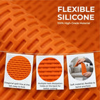 Flexible Silicon Phone Holder, Bendable Rollable Foldable Design