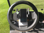 ⛳ Clip-On Phone Holder for Golf Cart Steering Wheel – Quick Install & Firm Grip