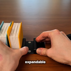 Folding Photo Album – Desktop Instant Photo Display with Blank Cover