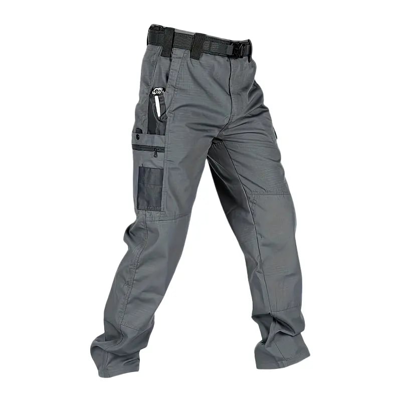 Men's Solid Color Tactical Work Pants