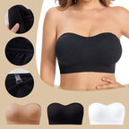 👙Women's Wireless Bandeau Bra with Removable Straps