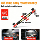 Tyiiplus™ Rechargeable Magnetic LED Work Light with Built-in Battery - IP55 Waterproof & Shockproof, Clamp & Magnet Base