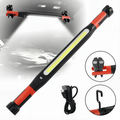 Tyiiplus™ Rechargeable Magnetic LED Work Light with Built-in Battery - IP55 Waterproof & Shockproof, Clamp & Magnet Base