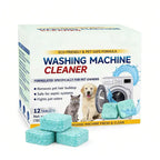 Washing Machine Cleaner Descaler - Deep Cleaning Tablets For HE Front Loader & Top Load Washer