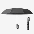 Creative Ring Buckle Windproof Reinforced Umbrella – Automatic Folding Sun & Rain Umbrella