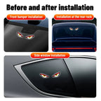Solar Demon Eye LED Car Window Light