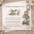 🐦A Little Hummingbird for You keychain🎁A Meaningful Mother’s Day Gift Filled with Love & Comfort