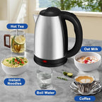 ⚡Large Capacity Electric Tea Kettle with All-Steel Interior